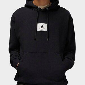 Men's Jordan Flight Patch Fleece Pullover Hoodie - Small